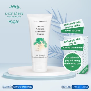 Kem khử mùi hôi nách Anti Achsel Schweiss Creme Sanct Bernhard và ngăn ngừa mồ hôi nách,chân, Hàng Đức chính hãng