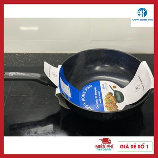 [NHẬP KHẨU HÀN QUỐC] CHẢO CHỐNG DÍNH HAPPYHOME 22CM, CHẢO XÀO HAPPYHOME, SIÊU CAO CẤP, BẢO HÀNH 2 NĂM