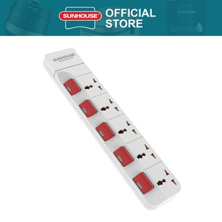 Ổ cắm điện SUNHOUSE SHE-OC1-5RD