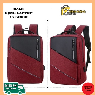 Balo Laptop Thời trang nam nữ cao cấp vải Canvas Hàn Quốc chống nước Chống trộm Chống gù có cổng sạc USB