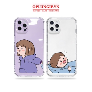Ốp iphone chống sốc cao cấp đôi nam nữ đáng yêu cho iphone 11 13 pro max 12 14 plus pro max mini x r s max 6 s 7 8 plus