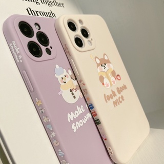 Ốp Điện Thoại Silicon Họa Tiết Chú Chó Đọc Sách Dễ Thương Cho Iphone 14 7 / 8 SE2020 7 + 8PLUS XS XR 11 12 13 PRO MAX