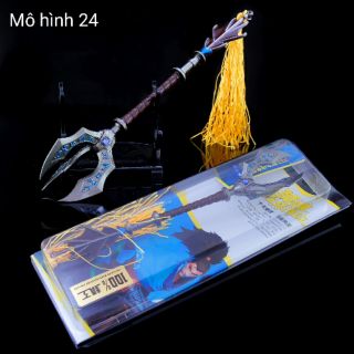 [22cm] Mô hình Đinh ba Fizz LOL cao cấp thép titanium nguyên khối liên minh huyền thoại League of Legends