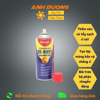 Bình Xịt Chống Rỉ Sét Và Bôi Trơn Kim Loại F18