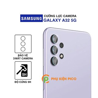 Cường lực camera Samsung Galaxy A32 5G độ cứng 9H trong suốt - Dán camera Samsung Galaxy A32 5G