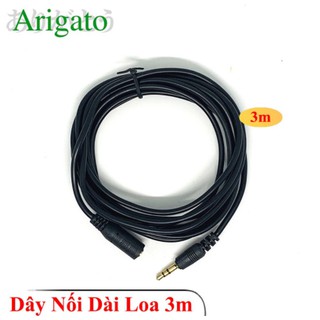 [Mã ELHACE giảm 4% đơn 300K] Dây nối dài tai nghe,nối dài loa 3m - ARIGATO Đảm Bảo Chất Lượng