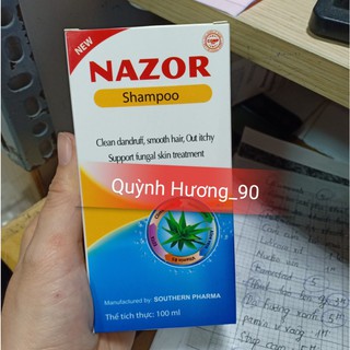 Dầu gội sạch gàu hết ngứa NAZOR 100ML