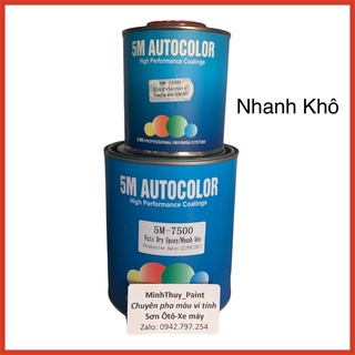 Sơn lót Epoxy 5M 7500 chuyên dụng cho sắt,kẽm (nhanh khô) dung tích 1L