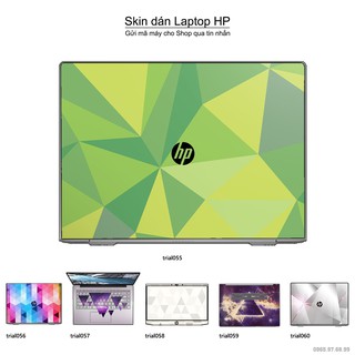 Skin dán Laptop HP in hình Đa giác nhiều mẫu 10 (inbox mã máy cho Shop)