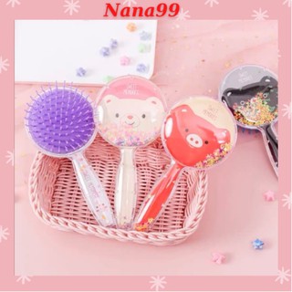 [Tổng Hợp] Lược Kim Tuyến [FREESHIP] Massage Gỡ Rối Siêu Xinh