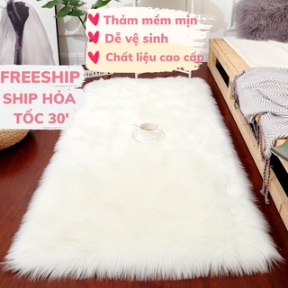 Thảm Lông,Thảm Lông Lót Ghế Ô Tô Cao Cấp titan.st