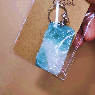 MÓC KHÓA RESIN NGỌC BỘI CHO XE MÁY, Ô TÔ, ĐA NĂNG TẠI CORGI
