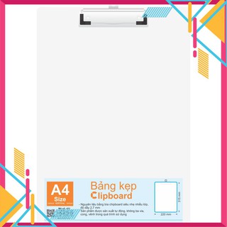 [Sổ vở đẹp] Giá bảng kẹp KLONG chipboad A4; ms: 431