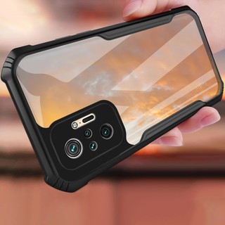 Ốp điện thoại trong suốt chống sốc cho Xiaomi RedMi 10 10s Note 10 Pro Max
