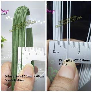 Kẽm giấy #20 - làm hoa voan hoa handmade