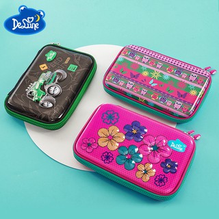 Hộp đựng bút và dụng cụ học tập cho học sinh thương hiệu Delune ( Nga )