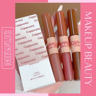 Son nội địa trung 2 đầu màu lì và bóng Cappuvini màu sắc thời trang-S002