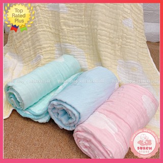 [ 100% COTTON ] Khăn Tắm / Khăn Đa Năng goodmama Cho Bé 100% Cotton Kích Thước 110 x 110cm