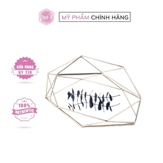 Khay gương lục giác