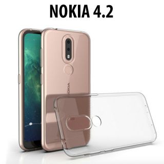 Ốp lưng silicon nokia 3.2 / nokia 4.2 dẻo trong suốt loại A