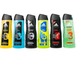 Sữa tắm gội xả <đủ mùi> Adidas 3 in 1 400ml