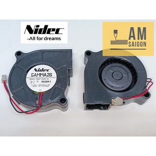 Quạt sò Nidec Servo fan tản nhiệt 24v 5cm 5015 hàng Nhật tồn kho mới chưa sử dụng phù hợp máy in 3D