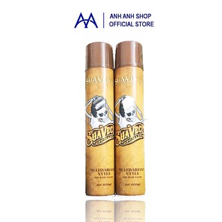 Gôm xịt tạo kiểu tóc SUAVECITO MULTIVARIANT 400ml