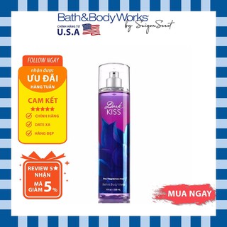 Xịt thơm Bath and Body Works Dark Kiss (236ml)