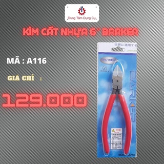 6″ Kìm Cắt Nhựa Barker A116