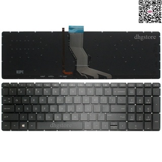 Bàn phím laptop HP Pavilion 15-AB, 15-AK, 15-AW, 15-AU, 15-AQ, 15-BC, 15-CC, 15-U, 15-W, 17-G, 15-AX Màu Đen