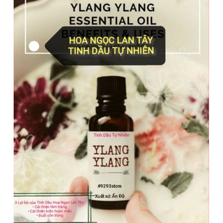 TINH DẦU THIÊN NHIÊN HOA NGỌC LAN TÂY - HOA LÀI LÀM NẾN THƠM, XÔNG HƯƠNG, ... - 9293store - 9293nguyenlieu