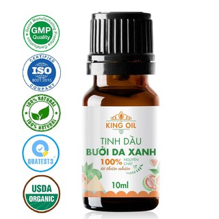 Tinh dầu bưởi da xanh nguyên chất giúp chăm sóc tóc chắc khỏe, ống mượt, kích thích mọc tóc - KingOil