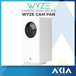Camera Wyze Pan Cam Độ Phân Giải Full HD 1080p Xoay 360 Độ Hỗ Trợ Google Asistant &amp; Alexa