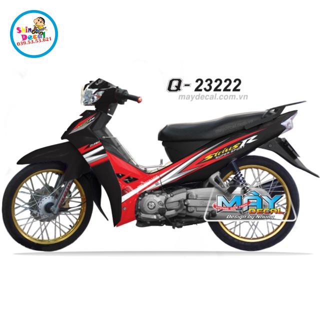 Tem rời sirius R đỏ đen