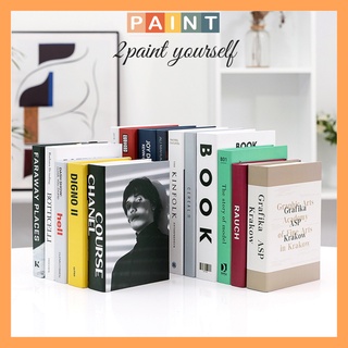 [Mã LIFEXANH03 giảm 10% đơn 500K] Mô hình sách giả decor phụ kiện chụp ảnh phong cách Bắc Âu