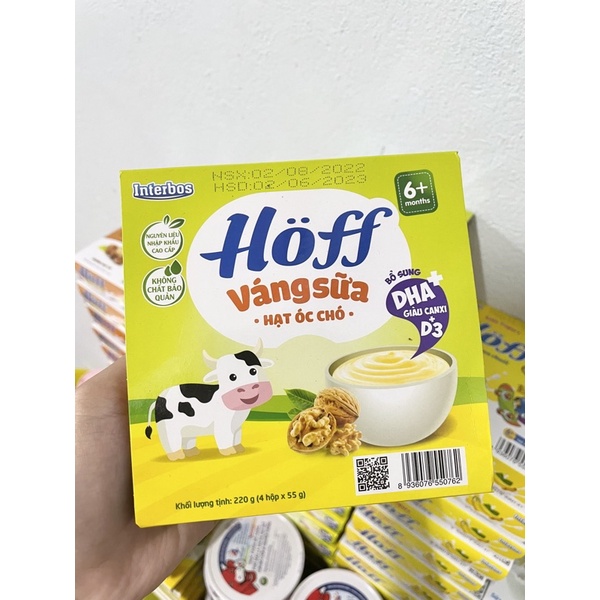 Váng sữa Hoff hạt óc chó