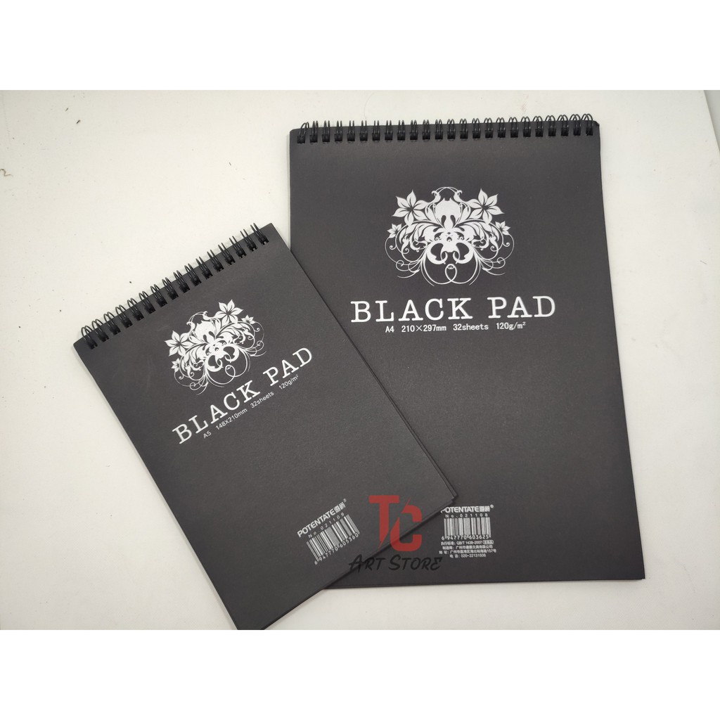 Sổ Giấy Đen BLACK PAD POTENTATE