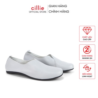 Giày búp bê mọi đế bằng da thật êm mềm ôm chân kiểu dáng mới lạ đi làm đi chơi đi học Misho 1124