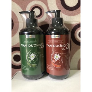 DẦU GỘI DƯỢC LIỆU THÁI DƯƠNG 3 Chai 480ml - Sao Thái Dương