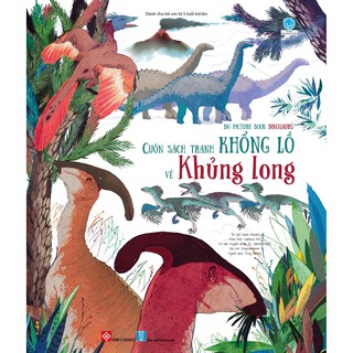 Sách - Big Picture Book Dinosaurs - Cuốn sách tranh khổng lồ về Khủng Long