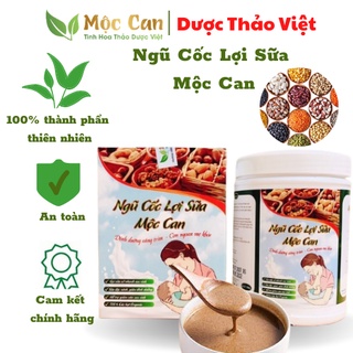 Ngũ Cốc Lợi Sữa Dinh Dưỡng Cho Mẹ Sau Sinh Mộc Can thực phẩm tự nhiên an toàn giúp nhanh về sữa bé ăn ngon ngủ khỏe