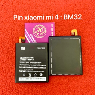 Pin xiaomi Mi 4 zin - kí hiệu trên pin BM32