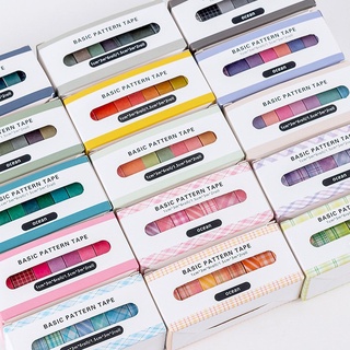 Bộ 8 cuộn Washi Tape theo chủ đề SA10-04 trang trí scrapbook, sổ tay planner,.. [ 065 ]