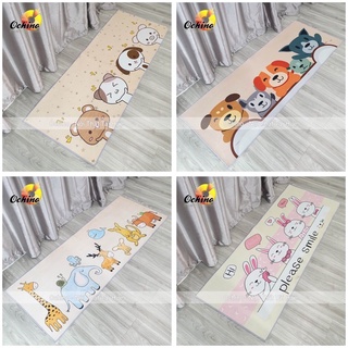Thảm chân giường, thảm bếp dài 1m6-50 chất dày đẹp (Hàng có sẵn)