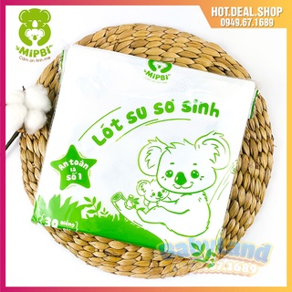 Tấm lót phân su cao cấp Mipbi Việt Nam - Miếng lót phân su sơ sinh cao cấp Mipbi cho bé (30 tờ)