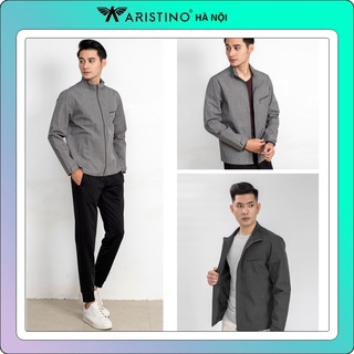 Áo khoác nhẹ nam cổ bẻ ARISTINO rất đứng dáng, cản gió tốt, tag 795k ajk001w8