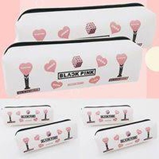 HBK1 hộp bút blackpink trắng trái tim hồng hộp bút lightstick  bóp viết blackpink kpop idol