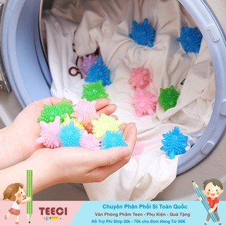 <Video Review> Bóng Banh Cầu Gai Cao Su Hỗ Trợ Giặt Máy Giặt Giũ Tăng Hiệu Quả Loại Bỏ Vết Bẩn Chống Nhăn Quần Áo A504