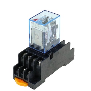 Rơ le Kiếng 8 chân 14 chân - Relay Kính - Rơle trung gian MY2N MY4N