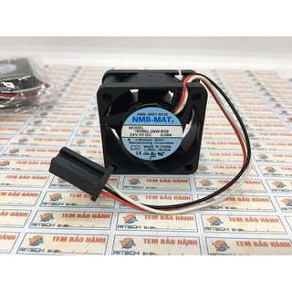 Quạt NMB 1608KL-05W-B39 0.08A/24V 40*40*20mm zắc đen